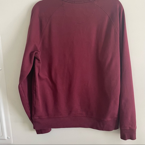 Brooks Brothers Crew Neck Sweater Maroon L Vintage Aesthetic - Picture 6 of 8